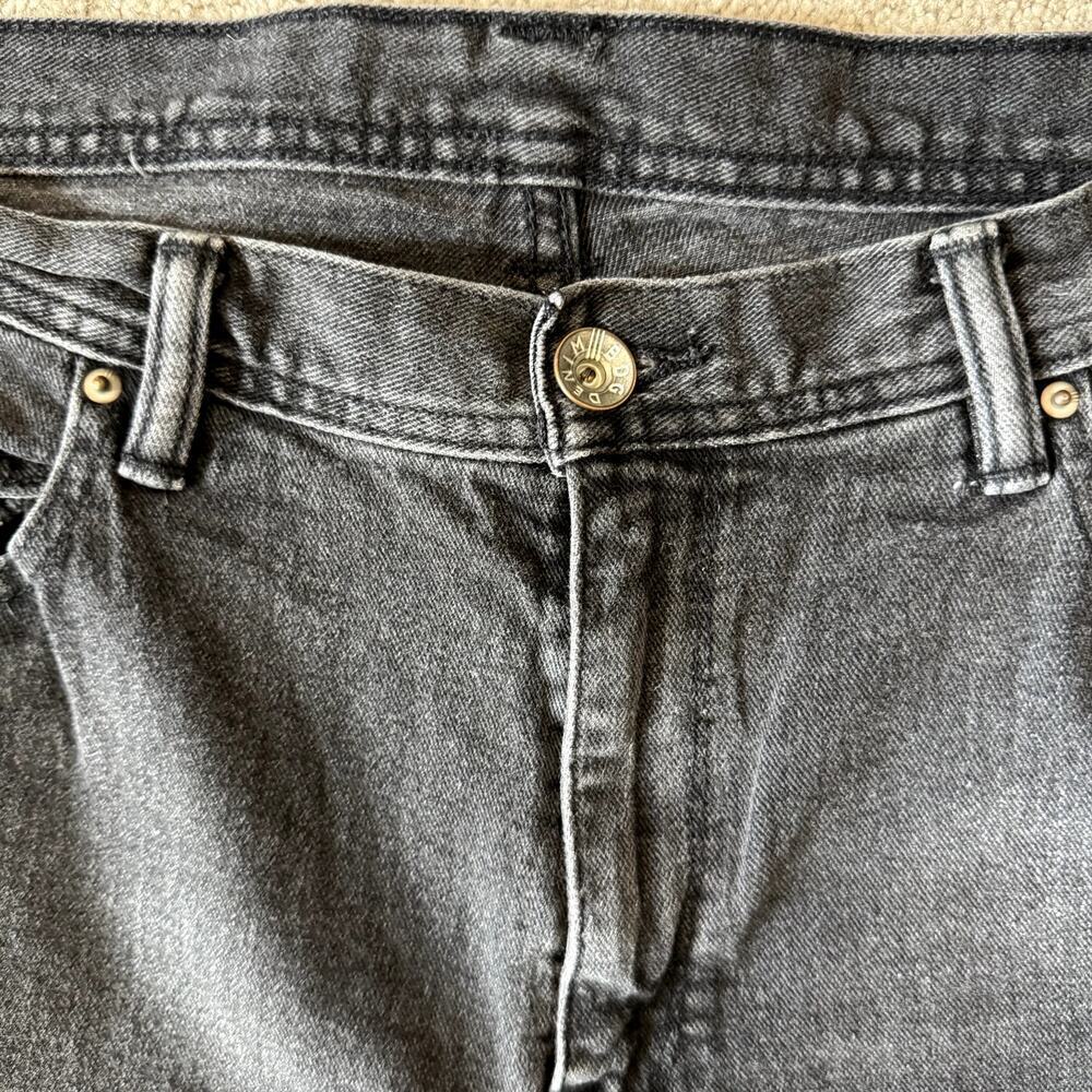 BDG Straight Cut-Off Stretch Faded Black Jeans 34x32 - Picture 6 of 6